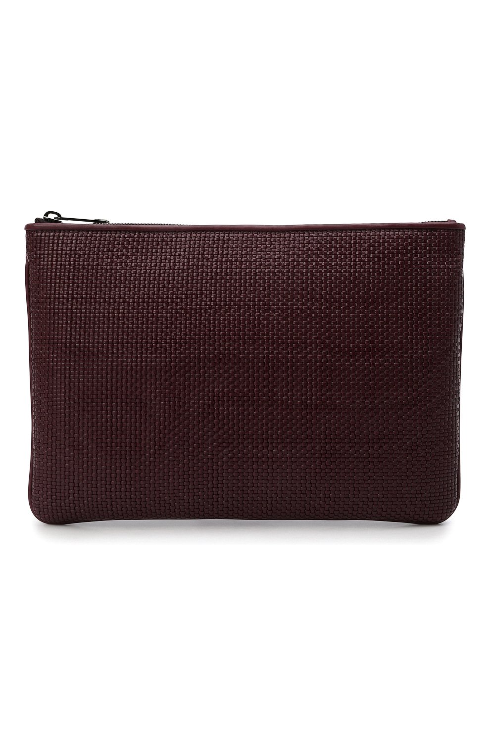 Мужская кожаная папка для документов ERMENEGILDO ZEGNA бордового цвета, арт. C1280P-LHPTT | Фото 1 (Размер: medium; Материал: Натуральная кожа)