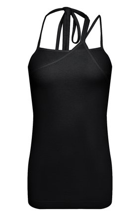 Женский хлопковый топ HELMUT LANG черного цвета по цене 16400 руб., арт. K10HW511 | Фото 1 Женский хлопковый топ HELMUT LANG черного цвета, арт. K10HW511 | Фото 1