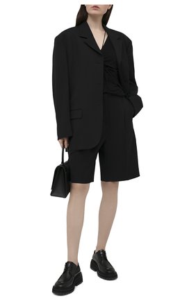 Женский топ из вискозы HELMUT LANG черного цвета по цене 29950 руб., арт. K10HW507 | Фото 2 Женский топ из вискозы HELMUT LANG черного цвета, арт. K10HW507 | Фото 2
