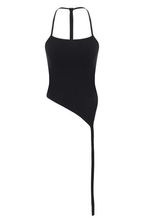Женский топ HELMUT LANG черного цвета по цене 13700 руб., арт. K10HW514 | Фото 1 Женский топ HELMUT LANG черного цвета, арт. K10HW514 | Фото 1