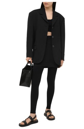 Женский топ HELMUT LANG черного цвета по цене 13700 руб., арт. K10HW514 | Фото 2 Женский топ HELMUT LANG черного цвета, арт. K10HW514 | Фото 2