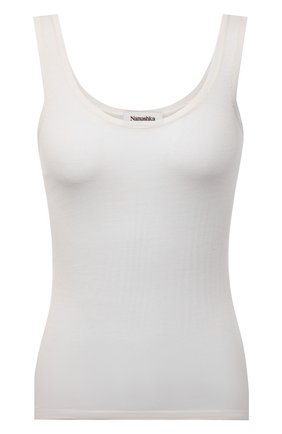 Женский шерстяной топ NANUSHKA бежевого цвета по цене 19950 руб., арт. ARTI_CREME_SUPER FINE MERIN0 KNIT | Фото 1 Женский шерстяной топ NANUSHKA бежевого цвета, арт. ARTI_CREME_SUPER FINE MERIN0 KNIT | Фото 1