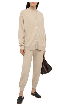 Женский кашемировый пуловер EXTREME CASHMERE бежевого цвета по цене 23850 руб., арт. 098/KID | Фото 2 Женский кашемировый пуловер EXTREME CASHMERE бежевого цвета, арт. 098/KID | Фото 2