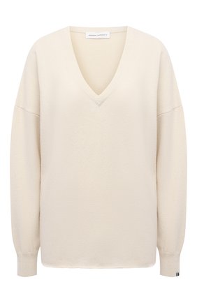 Женский кашемировый пуловер EXTREME CASHMERE бежевого цвета по цене 41450 руб., арт. 161/CLAC | Фото 1 Женский кашемировый пуловер EXTREME CASHMERE бежевого цвета, арт. 161/CLAC | Фото 1