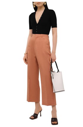 Женские брюки JACQUEMUS оранжевого цвета по цене 43150 руб., арт. 211PA02/103840 | Фото 2 Женские брюки JACQUEMUS оранжевого цвета, арт. 211PA02/103840 | Фото 2