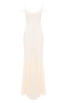 Женское льняное платье JACQUEMUS кремвого цвета по цене 94650 руб., арт. 211DR20/101110 | Фото 1 Женское льняное платье JACQUEMUS кремвого цвета, арт. 211DR20/101110 | Фото 1