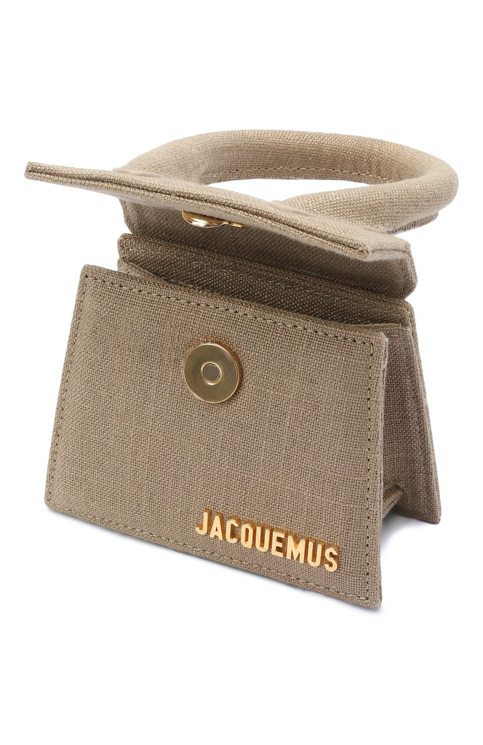 Женская бежевая сумка le chiquito small JACQUEMUS купить в интернет
