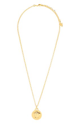 Женская кулон на цепочке medusa VERSACE золотого цвета по цене 27050 руб., арт. DG1F009/DJMT | Фото 1 Женская кулон на цепочке medusa VERSACE золотого цвета, арт. DG1F009/DJMT | Фото 1