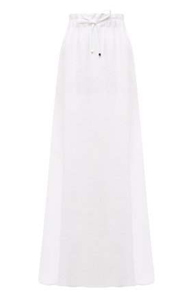 Женская льняная юбка KITON белого цвета по цене 136000 руб., арт. D51213K06S98 | Фото 1 Женская льняная юбка KITON белого цвета, арт. D51213K06S98 | Фото 1