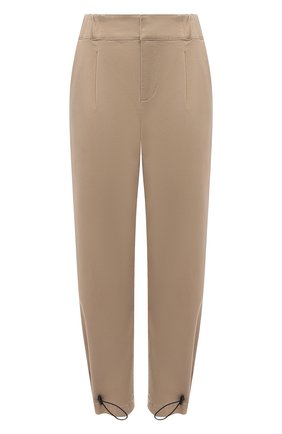 Женские хлопковые брюки ALICE + OLIVIA бежевого цвета по цене 34250 руб., арт. CL000083105 | Фото 1 Женские хлопковые брюки ALICE + OLIVIA бежевого цвета, арт. CL000083105 | Фото 1