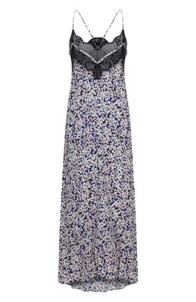 Женское платье из вискозы ZADIG&VOLTAIRE голубого цвета по цене 36950 руб., арт. WJCP0406F | Фото 1 Женское платье из вискозы ZADIG&VOLTAIRE голубого цвета, арт. WJCP0406F | Фото 1