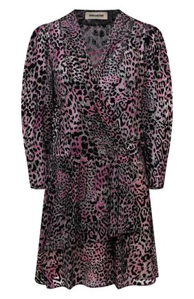 Женское шелковое платье ZADIG&VOLTAIRE черного цвета по цене 46800 руб., арт. SKCS0401F | Фото 1 Женское шелковое платье ZADIG&VOLTAIRE черного цвета, арт. SKCS0401F | Фото 1