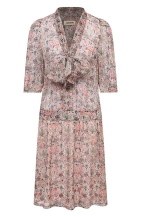 Женское платье ZADIG&VOLTAIRE светло-бежевого цвета по цене 25700 руб., арт. SKCE0401F | Фото 1 Женское платье ZADIG&VOLTAIRE светло-бежевого цвета, арт. SKCE0401F | Фото 1