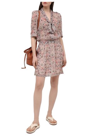Женское платье ZADIG&VOLTAIRE светло-бежевого цвета по цене 25700 руб., арт. SKCE0401F | Фото 2 Женское платье ZADIG&VOLTAIRE светло-бежевого цвета, арт. SKCE0401F | Фото 2