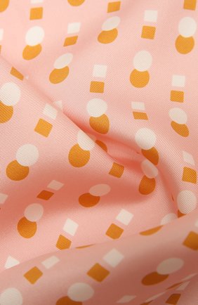 Женский шелковый платок LORO PIANA розового цвета, арт. FAL5128 | Фото 2 (Материал: Текстиль, Шелк; Региональные ограничения белый список (Axapta Mercury): RU)