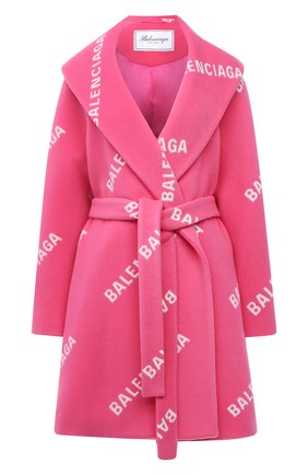 Женское пальто из шерсти и кашемира BALENCIAGA розового цвета по цене 283500 руб., арт. 647670/TIU02 | Фото 1 Женское пальто из шерсти и кашемира BALENCIAGA розового цвета, арт. 647670/TIU02 | Фото 1