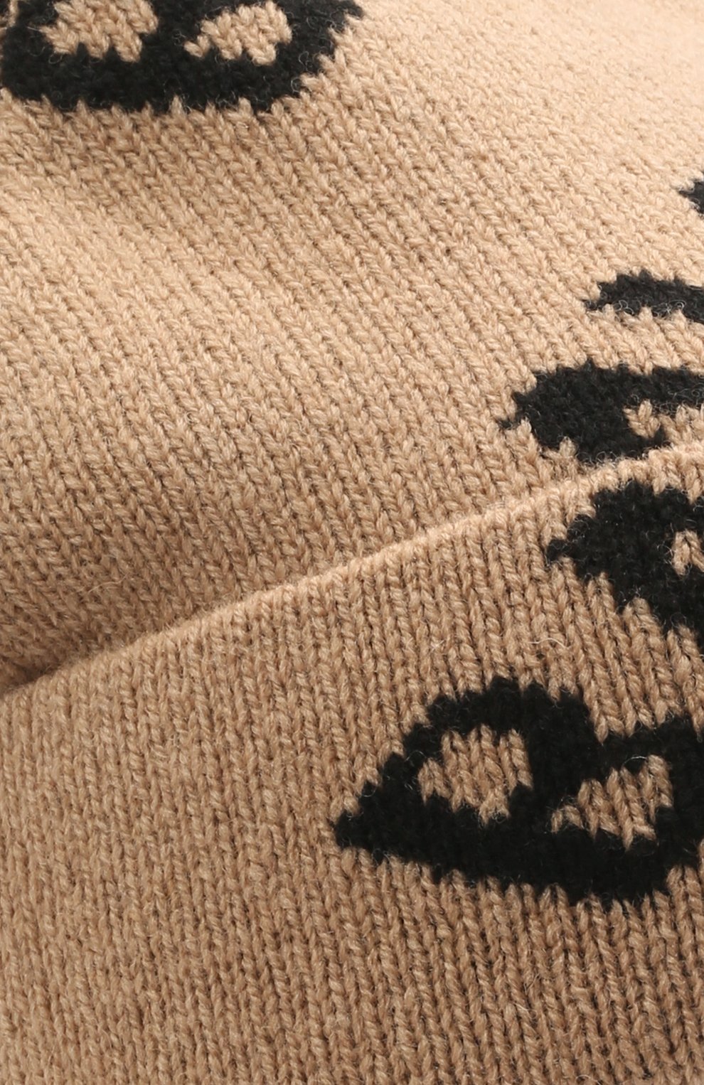 Женская бежевая шерстяная шапка BALENCIAGA купить в интернет-магазине ...