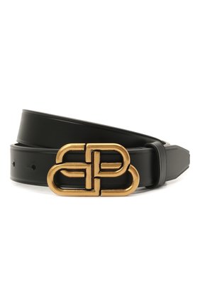 Женский кожаный ремень BALENCIAGA черного цвета по цене 27800 руб., арт. 581690/1801M | Фото 1 Женский кожаный ремень BALENCIAGA черного цвета, арт. 581690/1801M | Фото 1