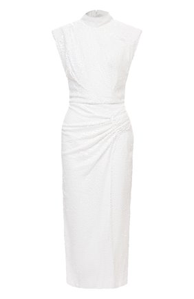 Женское платье с пайетками IN THE MOOD FOR LOVE белого цвета по цене 64300 руб., арт. RHEA DRESS | Фото 1 Женское платье с пайетками IN THE MOOD FOR LOVE белого цвета, арт. RHEA DRESS | Фото 1