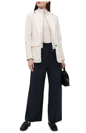 Женская куртка KITON бежевого цвета по цене 261500 руб., арт. DW0859MV07T61 | Фото 2 Женская куртка KITON бежевого цвета, арт. DW0859MV07T61 | Фото 2