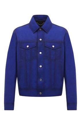 Мужская замшевая куртка BERLUTI синего цвета по цене 499500 руб., арт. R19LBL97-001 | Фото 1 Мужская замшевая куртка BERLUTI синего цвета, арт. R19LBL97-001 | Фото 1