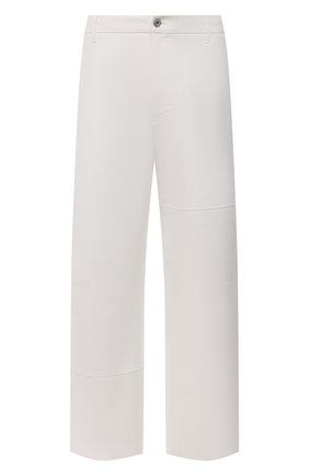 Мужские хлопковые брюки VALENTINO белого цвета по цене 115500 руб., арт. VV3RBG3575Y | Фото 1 Мужские хлопковые брюки VALENTINO белого цвета, арт. VV3RBG3575Y | Фото 1