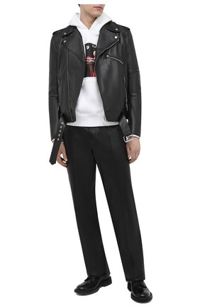 Мужской хлопковое худи OFF-WHITE белого цвета по цене 42600 руб., арт. 0MBB037R21FLE002 | Фото 2 Мужской хлопковое худи OFF-WHITE белого цвета, арт. 0MBB037R21FLE002 | Фото 2