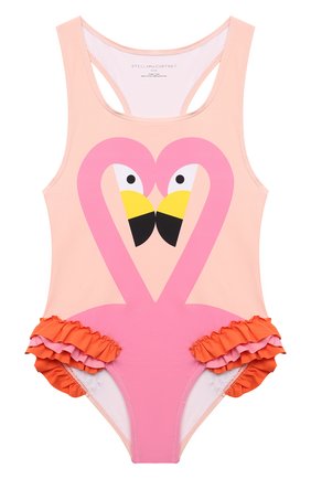 Детского слитный купальник STELLA MCCARTNEY розового цвета по цене 5245 руб., арт. 602809/SQK62 | Фото 1 Детского слитный купальник STELLA MCCARTNEY розового цвета, арт. 602809/SQK62 | Фото 1 (Девочки Кросс-КТ: Купальники-пляж; Ростовка одежда: 9 лет | 134 см, 18 мес | 86 см, 2 года | 92 см, 3 года | 98 см, 4 года | 104 см, 5 лет | 110 см, 7 лет | 122 см)