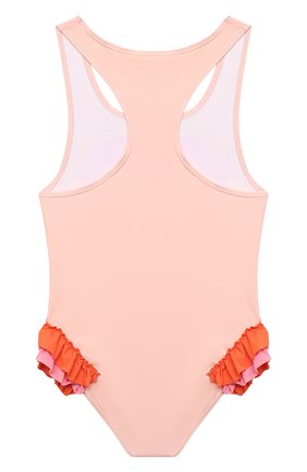Детского слитный купальник STELLA MCCARTNEY розового цвета по цене 5245 руб., арт. 602809/SQK62 | Фото 2 Детского слитный купальник STELLA MCCARTNEY розового цвета, арт. 602809/SQK62 | Фото 2 (Девочки Кросс-КТ: Купальники-пляж; Ростовка одежда: 9 лет | 134 см, 18 мес | 86 см, 2 года | 92 см, 3 года | 98 см, 4 года | 104 см, 5 лет | 110 см, 7 лет | 122 см)