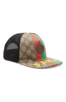 Детская бейсболка GUCCI разноцветного цвета по цене 16100 руб., арт. 652868/4HADP | Фото 1 Детская бейсболка GUCCI разноцветного цвета, арт. 652868/4HADP | Фото 1 (Материал: Текстиль, Синтетический материал, Хлопок)