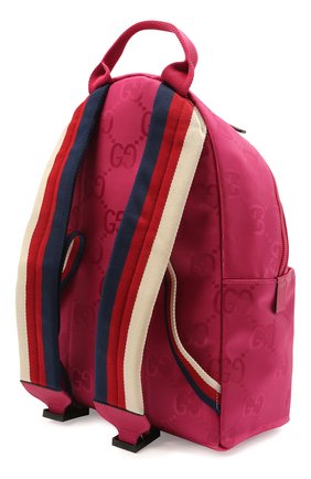 Детская рюкзак GUCCI фуксия цвета по цене 96850 руб., арт. 271327/H9HRN | Фото 2 Детская рюкзак GUCCI фуксия цвета, арт. 271327/H9HRN | Фото 2