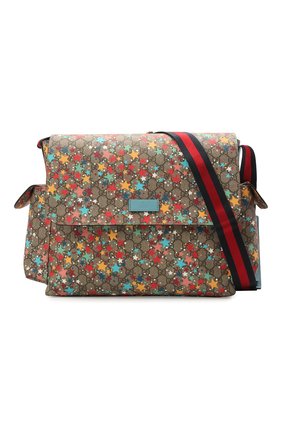 Детская сумка GUCCI разноцветного цвета по цене 114800 руб., арт. 211131/2R6CG | Фото 4 Детская сумка GUCCI разноцветного цвета, арт. 211131/2R6CG | Фото 4 (Материал: Текстиль, Экокожа)
