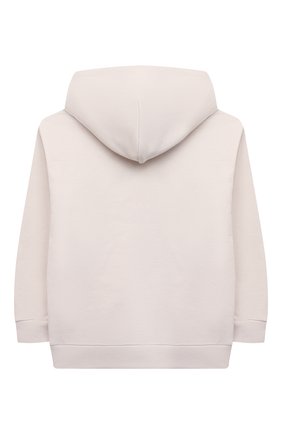 Детский хлопковое худи BALENCIAGA белого цвета по цене 24550 руб., арт. 558143/TFV24 | Фото 2 Детский хлопковое худи BALENCIAGA белого цвета, арт. 558143/TFV24 | Фото 2