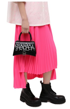 Женская сумка hourglass s BALENCIAGA черного цвета по цене 171500 руб., арт. 593546/1JHNY | Фото 2 Женская сумка hourglass s BALENCIAGA черного цвета, арт. 593546/1JHNY | Фото 2