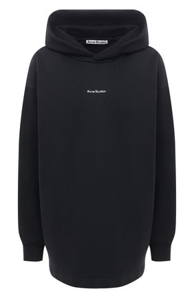 Женский хлопковое худи ACNE STUDIOS черного цвета по цене 36950 руб., арт. AI0083 | Фото 1 Женский хлопковое худи ACNE STUDIOS черного цвета, арт. AI0083 | Фото 1