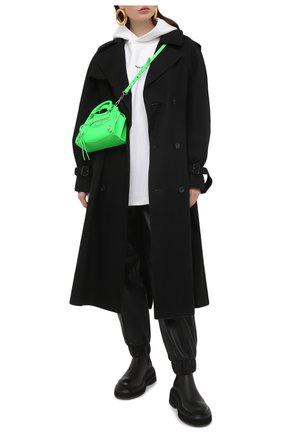 Женский хлопковое худи ACNE STUDIOS белого цвета по цене 36950 руб., арт. AI0083 | Фото 2 Женский хлопковое худи ACNE STUDIOS белого цвета, арт. AI0083 | Фото 2