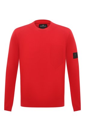 Мужской свитер из хлопка и шелка STONE ISLAND SHADOW PROJECT красного цвета по цене 39950 руб., арт. 7419506A4 | Фото 1 Мужской свитер из хлопка и шелка STONE ISLAND SHADOW PROJECT красного цвета, арт. 7419506A4 | Фото 1
