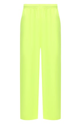 Мужские брюки BALENCIAGA светло-зеленого цвета, арт. 642338/TJ0C1 | Фото 1 (Стили: Спорт-шик; Материал подклада: Синтетический материал; Материал внешний: Синтетический материал; Длина (брюки, джинсы): Стандартные; Случай: Повседневный)