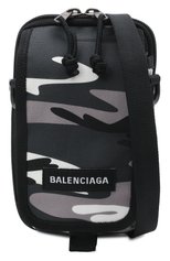 Мужская текстильная сумка explorer BALENCIAGA серого цвета, арт. 593329/2BKNX | Фото 5 (Размер: mini; Ремень/цепочка: На ремешке; Материал: Текстиль)