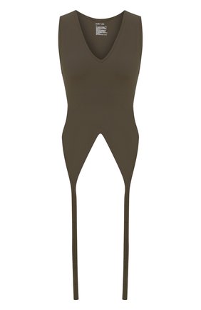 Женский топ HELMUT LANG хаки цвета по цене 13700 руб., арт. K10HW503 | Фото 1 Женский топ HELMUT LANG хаки цвета, арт. K10HW503 | Фото 1