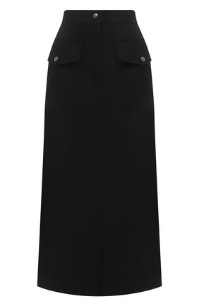 Женская хлопковая юбка DRIES VAN NOTEN черного цвета по цене 41750 руб., арт. 211-10812-2044 | Фото 1 Женская хлопковая юбка DRIES VAN NOTEN черного цвета, арт. 211-10812-2044 | Фото 1