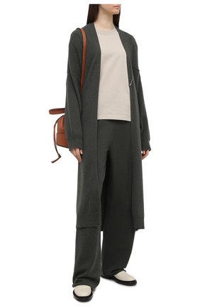 Женский кашемировый кардиган EXTREME CASHMERE зеленого цвета по цене 69950 руб., арт. 061/K0T0 | Фото 2 Женский кашемировый кардиган EXTREME CASHMERE зеленого цвета, арт. 061/K0T0 | Фото 2