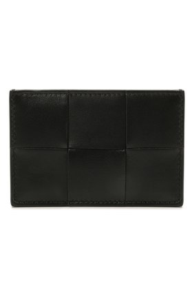 Женский кожаный футляр для кредитных карт BOTTEGA VENETA черного цвета по цене 21200 руб., арт. 651401/VCQC4 | Фото 1 Женский кожаный футляр для кредитных карт BOTTEGA VENETA черного цвета, арт. 651401/VCQC4 | Фото 1