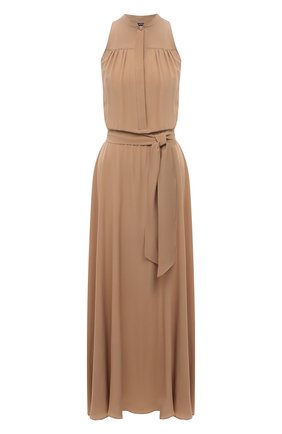 Женское шелковое платье KITON бежевого цвета по цене 195500 руб., арт. D51326K05T49 | Фото 1 Женское шелковое платье KITON бежевого цвета, арт. D51326K05T49 | Фото 1
