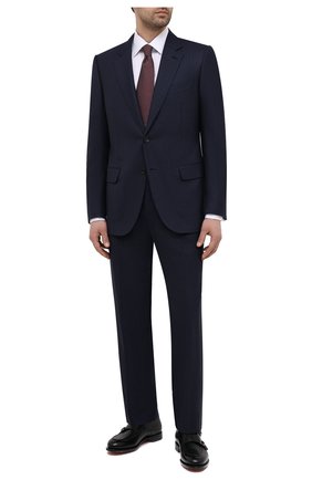 Мужской шерстяной костюм ZEGNA COUTURE темно-синего цвета по цене 369000 руб., арт. 922N00/21L2N5 | Фото 1 Мужской шерстяной костюм ZEGNA COUTURE темно-синего цвета, арт. 922N00/21L2N5 | Фото 1