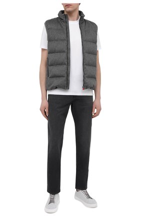 Мужская хлопковая футболка ZEGNA COUTURE белого цвета по цене 25200 руб., арт. CWCJ13/9WJ18 | Фото 2 Мужская хлопковая футболка ZEGNA COUTURE белого цвета, арт. CWCJ13/9WJ18 | Фото 2