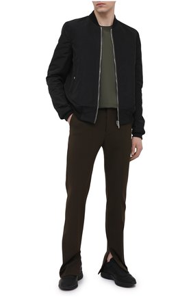 Мужские кожаные кроссовки sprinter Z ZEGNA черного цвета по цене 52400 руб., арт. A4964X-LHG0E | Фото 2 Мужские кожаные кроссовки sprinter Z ZEGNA черного цвета, арт. A4964X-LHG0E | Фото 2