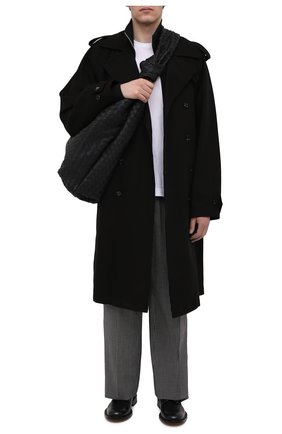 Мужская кожаная сумка BOTTEGA VENETA черного цвета по цене 426500 руб., арт. 651830/V0E50 | Фото 2 Мужская кожаная сумка BOTTEGA VENETA черного цвета, арт. 651830/V0E50 | Фото 2