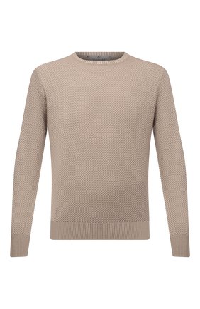 Мужской хлопковый свитер CANALI бежевого цвета по цене 29950 руб., арт. C0775/MK01137 | Фото 1 Мужской хлопковый свитер CANALI бежевого цвета, арт. C0775/MK01137 | Фото 1