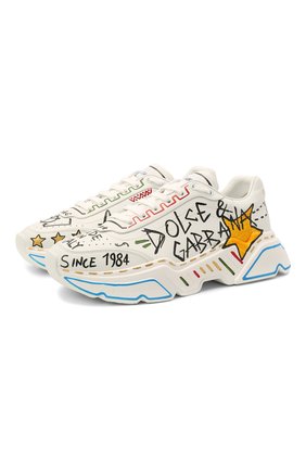Мужские кожаные кроссовки daymaster DOLCE & GABBANA разноцветного цвета по цене 76300 руб., арт. CS1791/A0233 | Фото 1 Мужские кожаные кроссовки daymaster DOLCE & GABBANA разноцветного цвета, арт. CS1791/A0233 | Фото 1